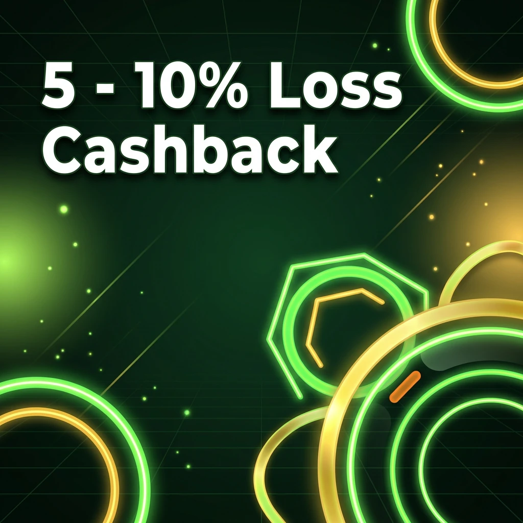 5 - 10% Loss Cashback